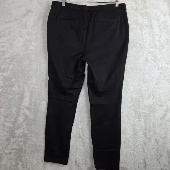 Talbots Black Skinny Ankle Pants Trousers Size - Picture 4 of 7